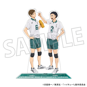 ハイキュー!!　アクリルスタンド／二口堅治・茂庭 要