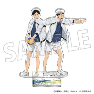 ハイキュー!!　ふちからすたんど（アクリルスタンド）／木兎・赤葦