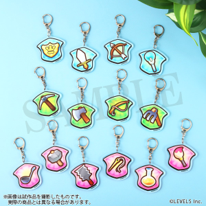 ファンタジーライフｉグルグルの竜と時をぬすむ少女　ライフロゴアクリルキーホルダーコレクション