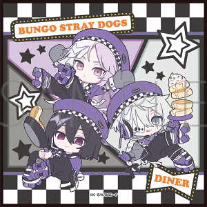 文豪ストレイドッグス　ハンドタオル／D　ぱすてるぽっぷ