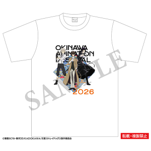 文豪ストレイドッグス　Tシャツ　M　沖縄アニメーションフェスティバル2026 事後通販