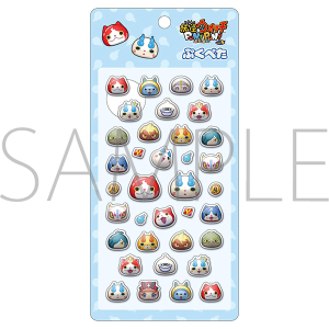 妖怪ウォッチ ぷにぷに ぷくぺた(立体シール): ステッカー｜ムービック