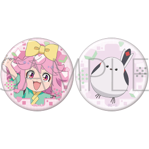 魔神創造伝ワタル　缶バッジセット／マロ&ウズメ