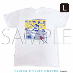 Tシャツ　Fキャラクターズ　L　藤子・F・不二雄ミュージアム