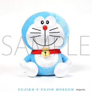 ぬいぐるみ　ベルベットドラえもん（ブルー）　藤子・F・不二雄ミュージアム