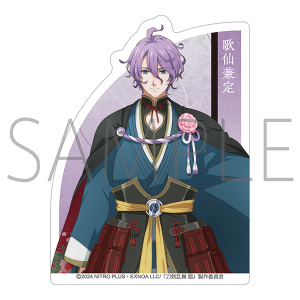 刀剣乱舞 廻 -虚伝 燃ゆる本能寺-　ダイカットステッカー／歌仙兼定