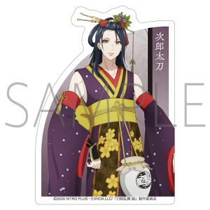 刀剣乱舞 廻 -虚伝 燃ゆる本能寺-　ダイカットステッカー／次郎太刀