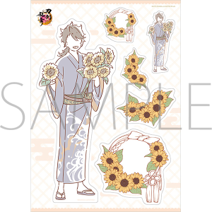 刀剣乱舞ONLINE　ウォールステッカー／陸奥守吉行【受注生産商品】