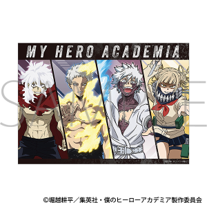 僕のヒーローアカデミア　クリアポスター／敵〈ヴィラン〉