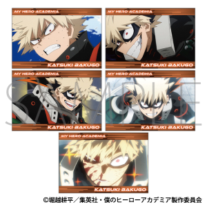 僕のヒーローアカデミア　ポストカードセット／爆豪 勝己