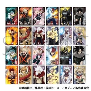 僕のヒーローアカデミア　メタルポストカードコレクション