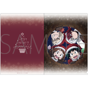 僕のヒーローアカデミア　クリアファイル／クリスマス