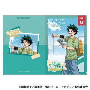僕のヒーローアカデミア　クリアファイル／緑谷 出久　ご当地