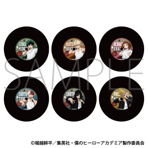 僕のヒーローアカデミア　レコード風コースターコレクション／U.A. BEAT BOXER