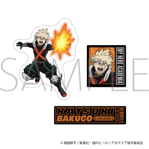 僕のヒーローアカデミア　スマホステッカー／爆豪　勝己