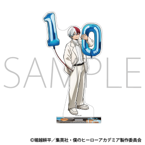僕のヒーローアカデミア　アクリルスタンド／轟　焦凍 10周年スタートダッシュ
