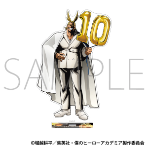 僕のヒーローアカデミア　アクリルスタンド／オールマイト 10周年スタートダッシュ