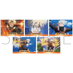 僕のヒーローアカデミア　ブロマイドセット／FINAL SEASON　5枚入り　爆豪 勝己
