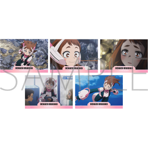 僕のヒーローアカデミア　ブロマイドセット／FINAL SEASON　5枚入り　麗日 お茶子