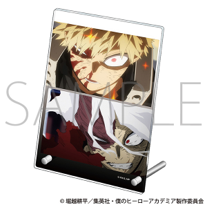 僕のヒーローアカデミア　アクリルアートパネル／爆豪　勝己・死柄木　弔