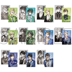 ツキノ芸能プロダクション　レンチキュラーカードコレクション　team Green＆team Blue　Vivid Runway　全11種