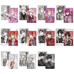 ツキノ芸能プロダクション　レンチキュラーカードコレクション　team Pink＆team Red＆team Monotone　Vivid Runway　全11種