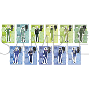 ツキノ芸能プロダクション　ピンナップコレクション　team Green＆team Blue　Vivid Runway　全11種