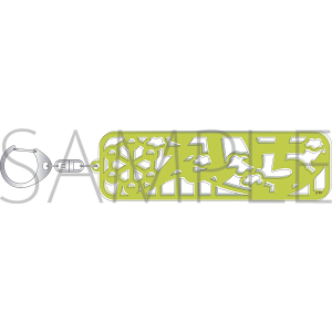 SQ　名前キーホルダー　QUELL　堀宮英知