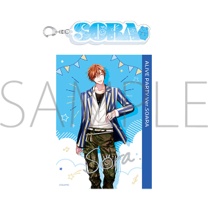 ALIVE PARTY Ver.SOARA 事前通販　アクリルブロックキーホルダー（2Lブロマイド付き）　SOARA　大原 空【受注生産商品】