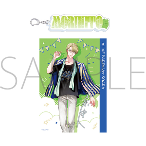 ALIVE PARTY Ver.SOARA 事前通販　アクリルブロックキーホルダー（2Lブロマイド付き）　SOARA　在原守人【受注生産商品】