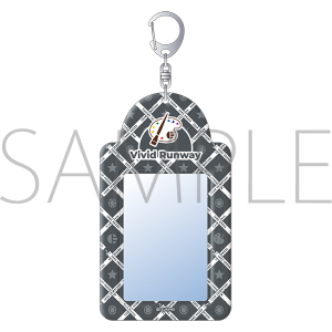 ツキノ芸能プロダクション　カードケースキーホルダー　team Monotone　Vivid Runway