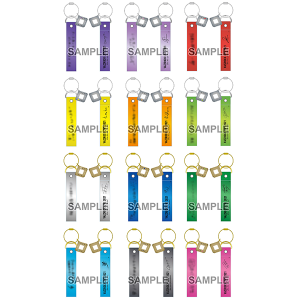 VAZZROCK LIVE 2021　チャーム付き銀テープ風キーホルダーコレクション（全12種）