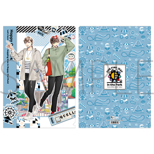 SQ　クリアファイル　QUELL　柊羽＆英知