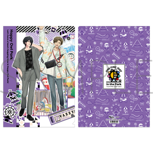 VAZZROCK　クリアファイル　VAZZY　一紗＆二葉