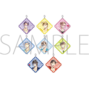 SQ　アクリルチャームコレクション／SQ／TSUKINO SPLASH NIGHT／全8種／ランダム1個入り