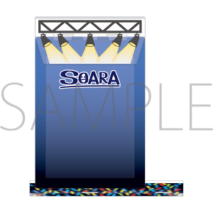 アクリルブロマイドフレームスタンド　SOARA