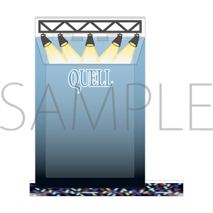 アクリルブロマイドフレームスタンド　QUELL