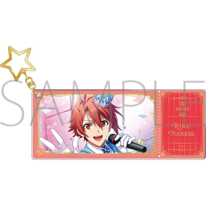 アイドリッシュセブン　アクリルチケットキーホルダー／七瀬 陸　IDOL STAR LIVE 2023