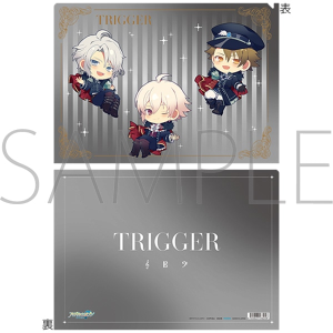 アイドリッシュセブン　クリアファイル／TRIGGER　8周年ミニキャラ