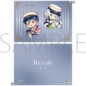 アイドリッシュセブン　クリアファイル／Re:vale　8周年ミニキャラ