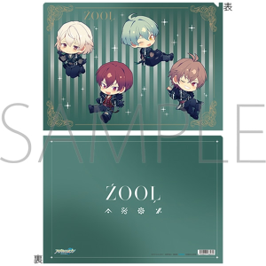 アイドリッシュセブン　クリアファイル／ZOOL　8周年ミニキャラ