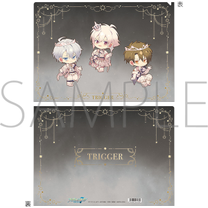 アイドリッシュセブン　クリアファイル／TRIGGER　9周年ミニキャラ