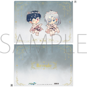 アイドリッシュセブン　クリアファイル／Re:vale　9周年ミニキャラ
