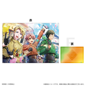 アイドリッシュセブン　9th Anniversary Collection　クリアファイル　IDOLiSH7 B：二階堂大和・和泉三月・六弥ナギ