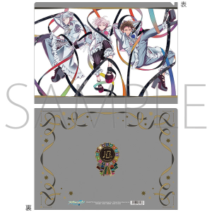 アイドリッシュセブン　クリアファイル／TRIGGER（B）10周年記念ビジュアル