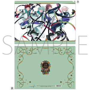 アイドリッシュセブン　クリアファイル／ZOOL（B）10周年記念ビジュアル