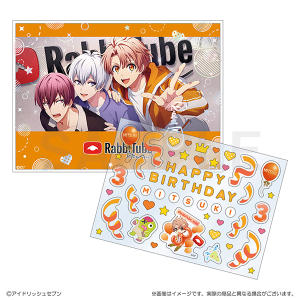 アイドリッシュセブン　RabbiTube mini　デコシール付きカード＆スタンドセット　和泉三月