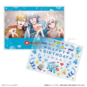 アイドリッシュセブン　RabbiTube mini　デコシール付きカード＆スタンドセット　四葉環