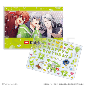 アイドリッシュセブン　RabbiTube mini　デコシール付きカード＆スタンドセット　千