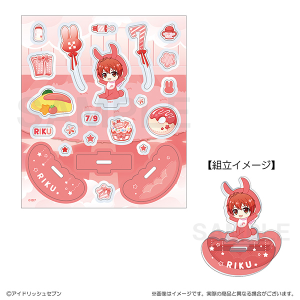 アイドリッシュセブン　ベビコミュ　アクリルフレーク＆ゆらゆらスタンド　七瀬陸